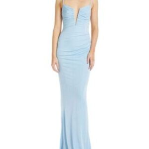 Katie May
Erykah Ruched Plunge Gown NWOT